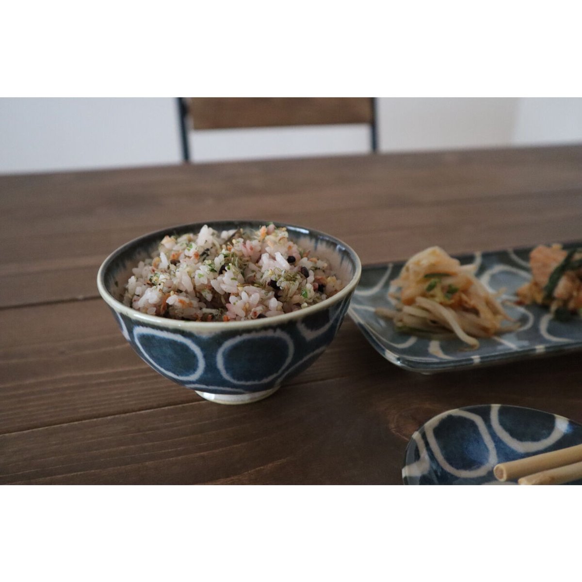 筆青 長角皿 | AWASAKA