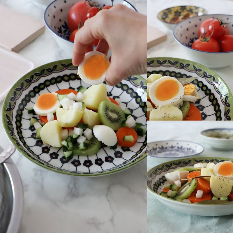 ポタリーフィールド スープカレー皿セット［ギフトセット