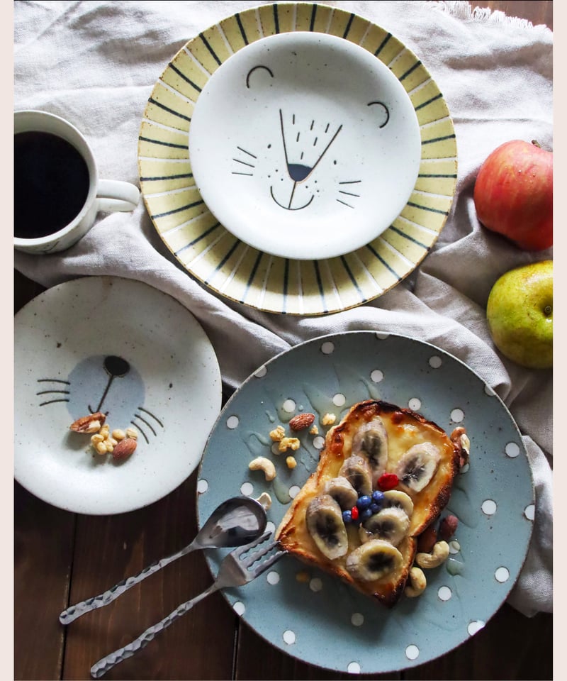 モグモグランチ ペアペアプレートセット［ギフトセット］ | AWASAKA