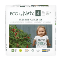 【即納】Eco by Naty(エコバイナティ)：サイズ４