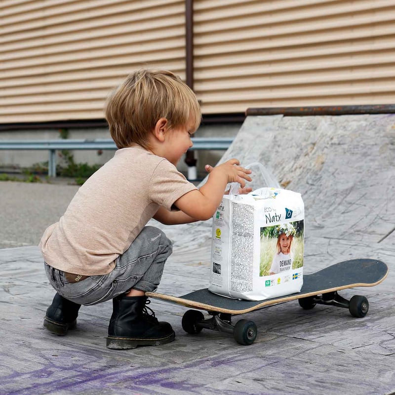 即納】Eco by Naty(エコバイナティ)：サイズ1／25枚 | BABe HAPPy