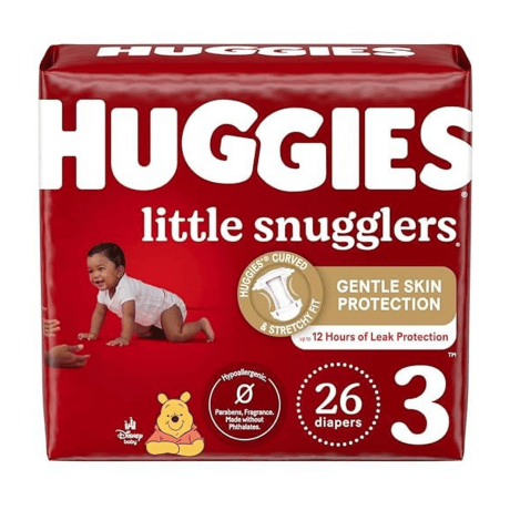 【即納】HUGGIES(ハギーズ／リトルスナッグラーズ)：サイズ３