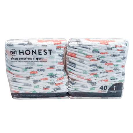 【即納】HONEST(オネスト)：サイズ１／４０枚／マルチカラーキリン
