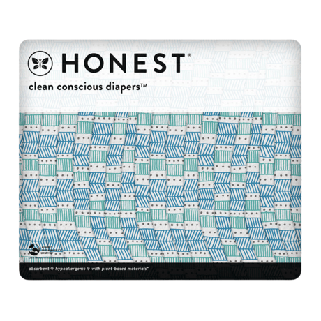 【即納】HONEST(オネスト)：サイズ２／３８枚／ドット＆ブルーダッシュ