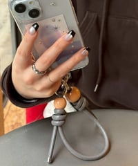【即納商品】wood handstrap / gray