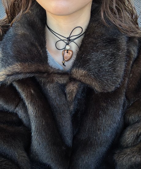 【即納商品】heart cord / 14kgf  / choker