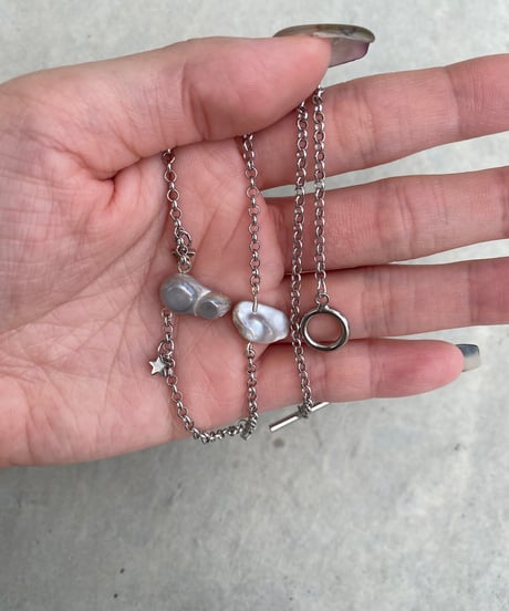 【即納商品】luna pearl / choker / bracelet