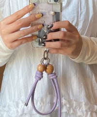 【即納商品】wood handstrap / purple