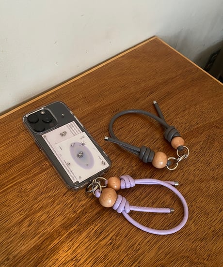 【即納商品】wood handstrap / purple