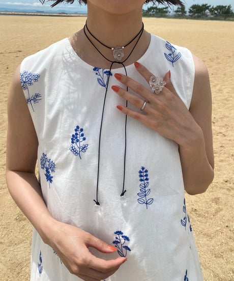 【即納商品】ajisai ch.01 / silver925 / choker