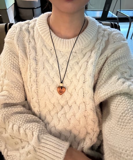 【即納商品】heart cord / 14kgf  / choker