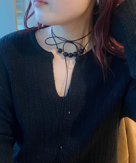 【即納商品】shade stone / choker