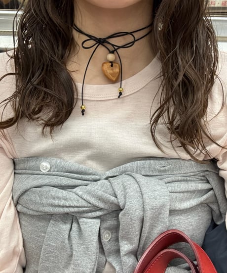 【即納商品】heart cord / 14kgf  / choker