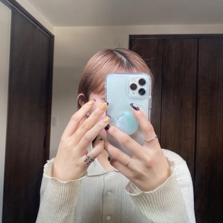 【予約商品】lace memories / mint / phone case