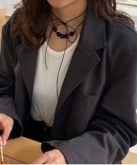 【即納商品】shade stone / choker