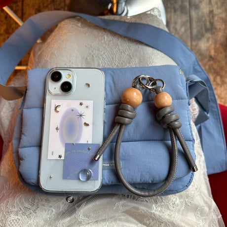 【予約商品】 aqua / silver / phone case