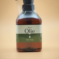 オリーヘアソープ　リキッドタイプ(高粘度液体)ポンプ　450ml