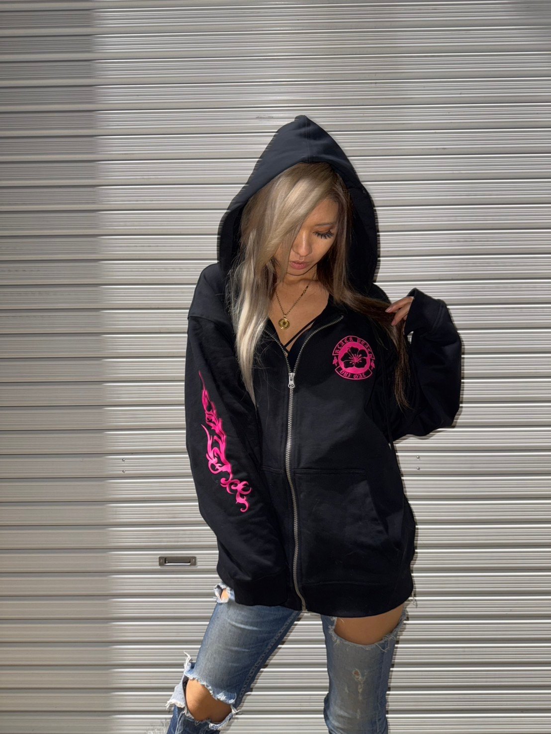 蛍光パーカー | BLACKPEACH