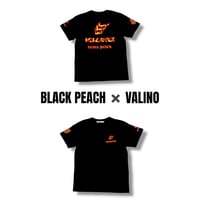 VALINO ✖️BLACK PEACH Tシャツ