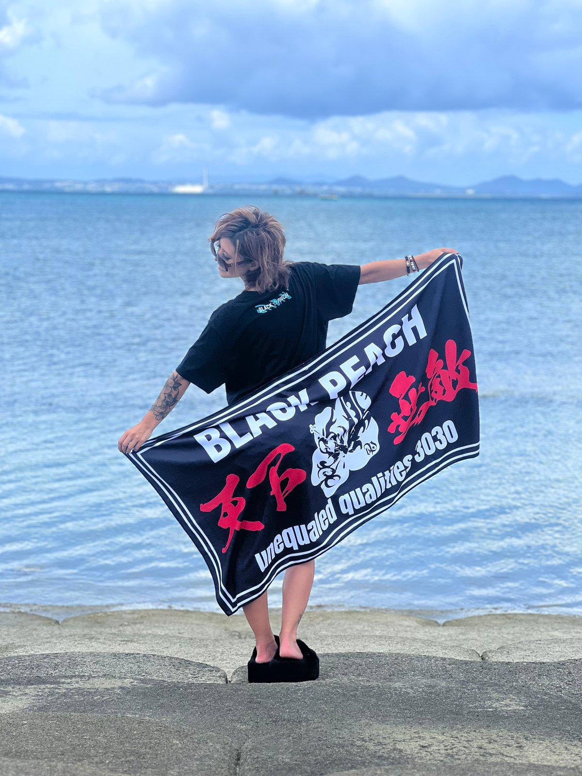 BLACKPEACH 油浦桃 天下無敵 デカタオル fit=scale-down,w=1200