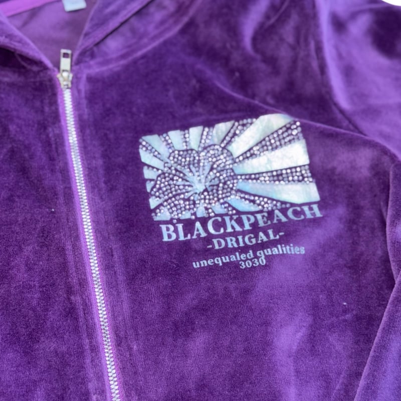 数量限定再入荷！！ベロア ロングセットアップ | BLACKPEACH