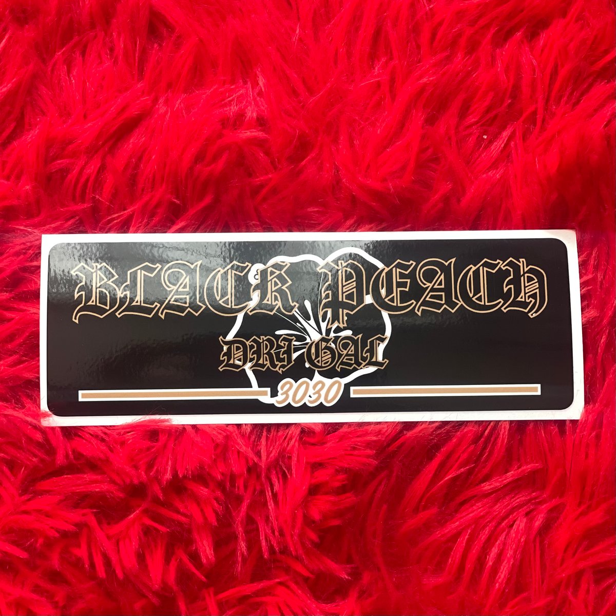 3030ステッカー | BLACKPEACH