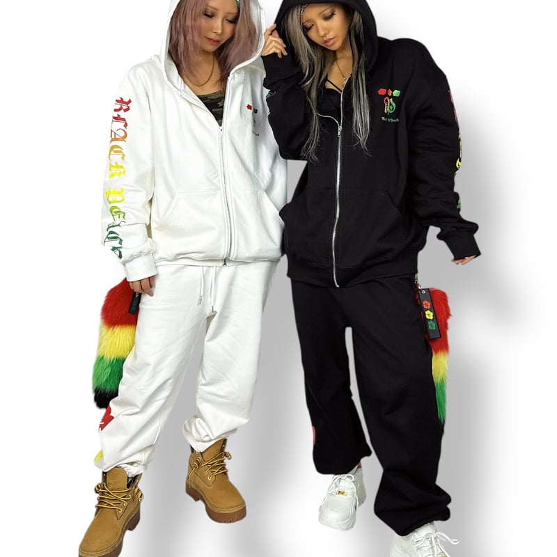 キャンセル再販！rasta color⭐︎set up | BLACKPEACH