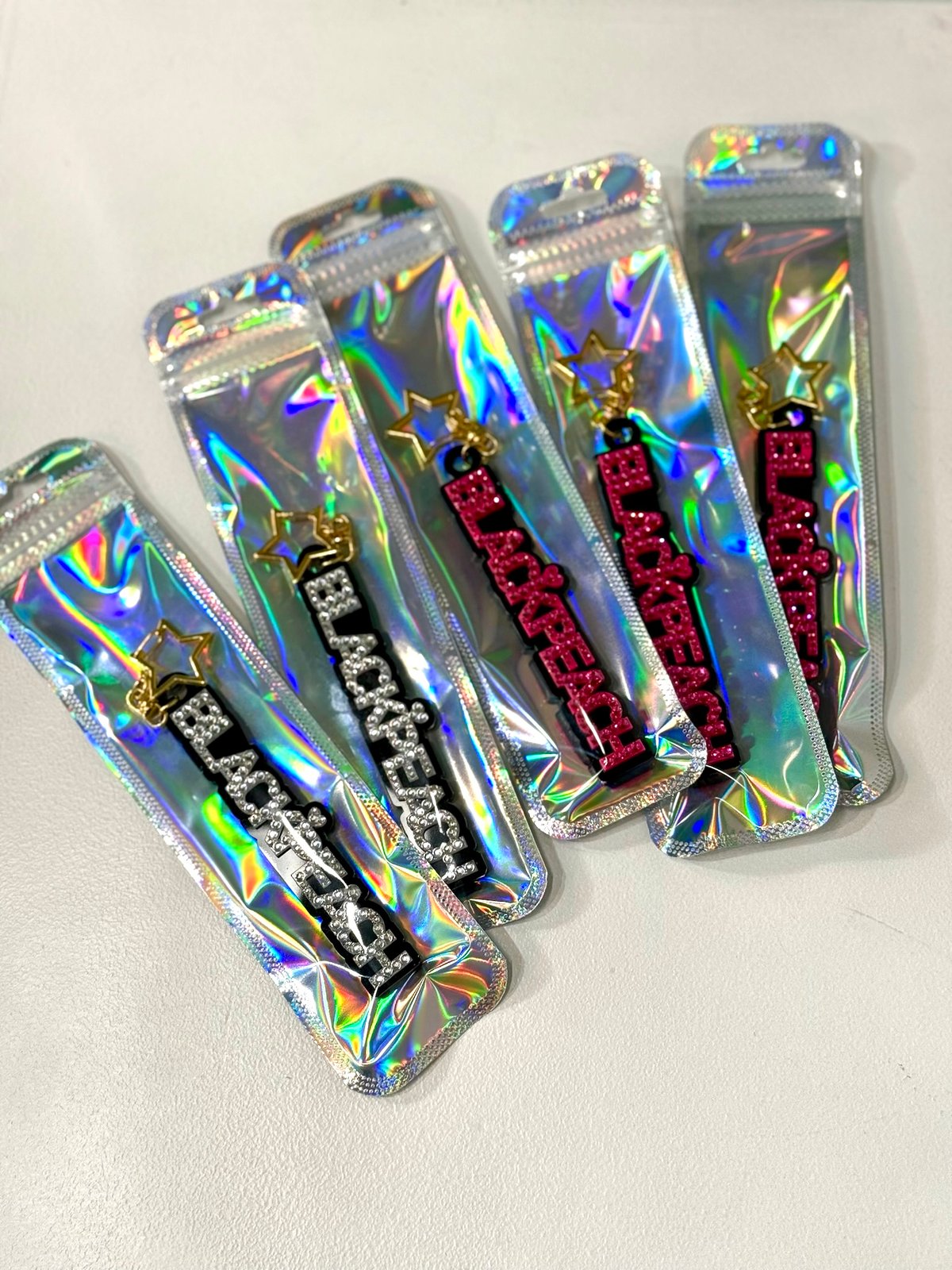 DECO_CHAMOコラボ☆デコキーホルダー | BLACKPEACH