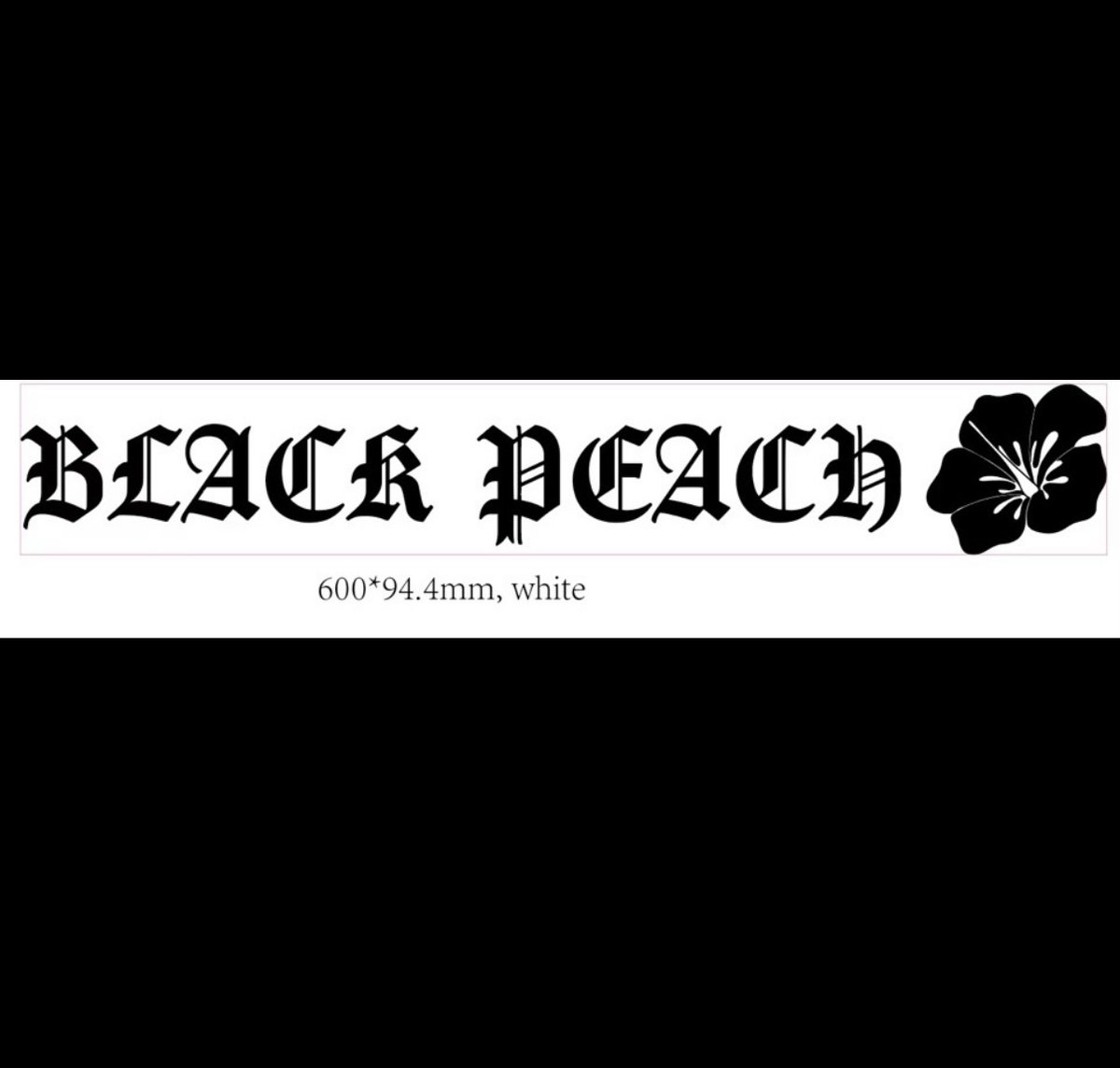 カッティングステッカー | BLACKPEACH