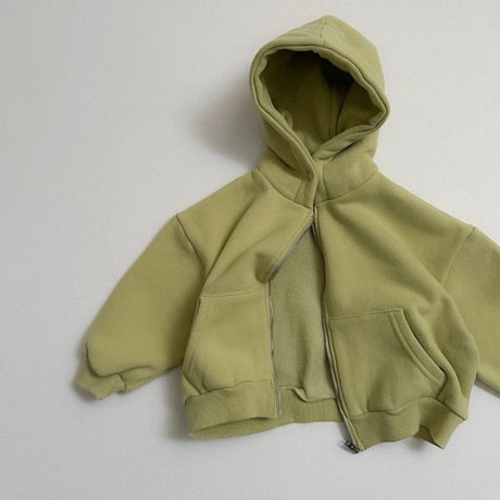 digreen/28. Caramel Hood Zip-Up S-2XL