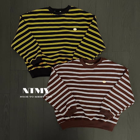 nicetomeetyou/53. tori dangara man-to-man S-XL