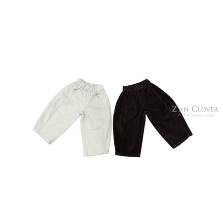 zanclover/22. coduroy D line pants 3-11