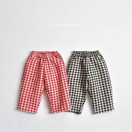 vividi/19. twil pattern pants XS-XL