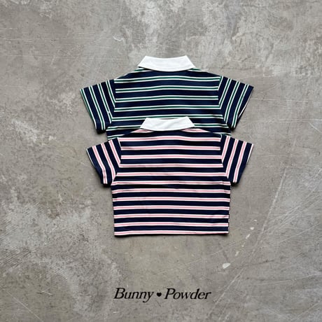 bunnypowder/187. summer collar T-shirt 2XL-4XL