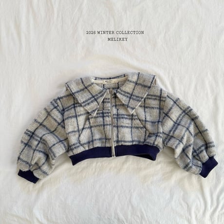 melikey/77. mojik check sera zipup XS-XL