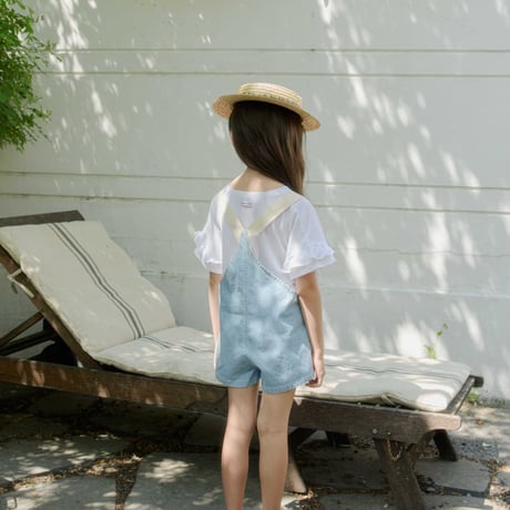 urbanrabbit/131. Denim Short Overalls JS-JM