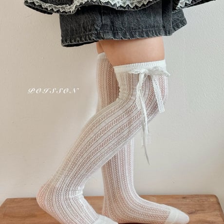 poisson/14. blan lace socks FREE