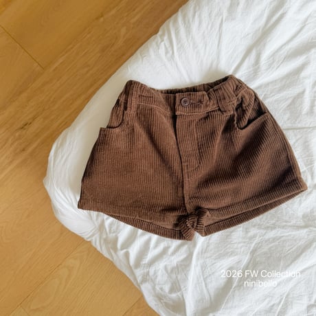 ninibello/56. Peekaboo Corduroy Shorts XS-XL