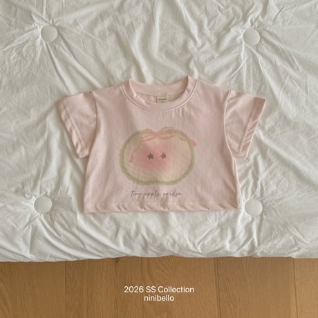 ninibello/28. apple pony crop T-shirt 2XL