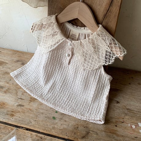 bebeholic/39. poppy collar T-shirt S(3-6M)-L(12-18M)