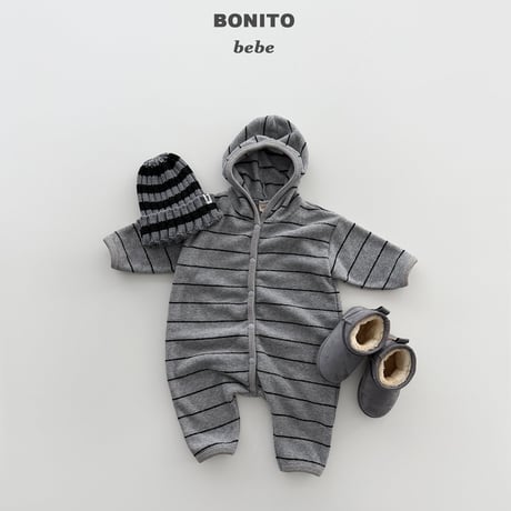 bonito/102. terry suit hood 6M-18M