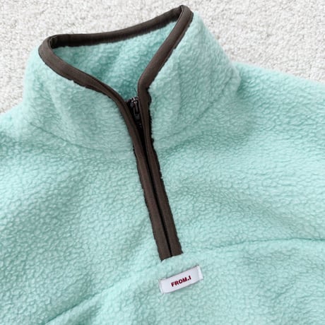 fromi/55. Popcorn Half-Zip Fleece S-XL