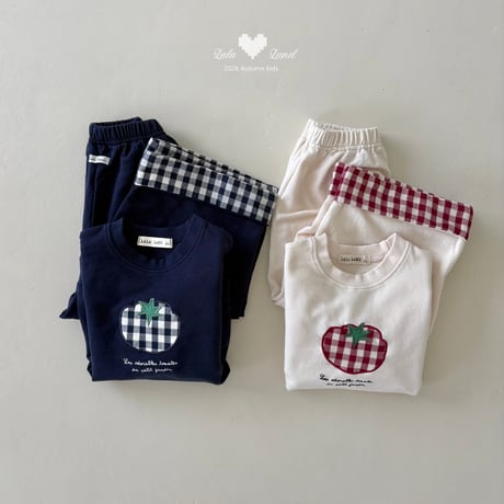 lalaland/29. tomato man-to-man XS-XL