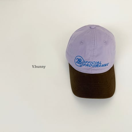 vbunny/5. official cap FREE(48-52CM)