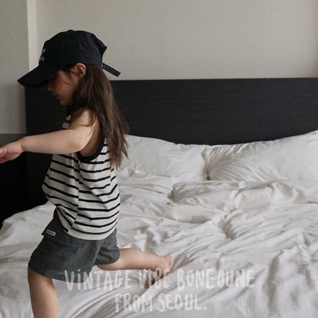 boneoune/58. light cargo half pants XS-XL