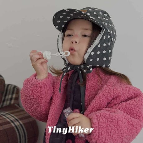 tinyhiker/38. dot ear warmer cap FREE