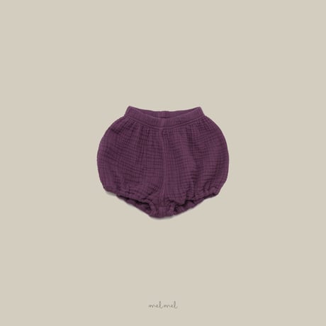 melmel/23. Emboss Short Bloomer? XXS-S