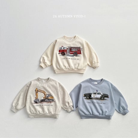 vividi/105. retro man-to-man XS-XL