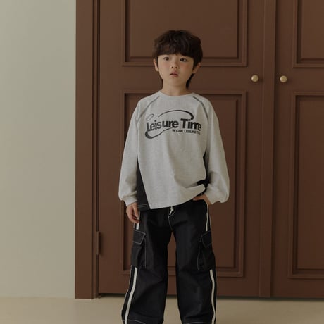 heydo/22. time two color T-shirt JS-JL