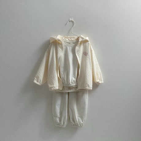 minirobe/10. ripple hood jumper S-XL